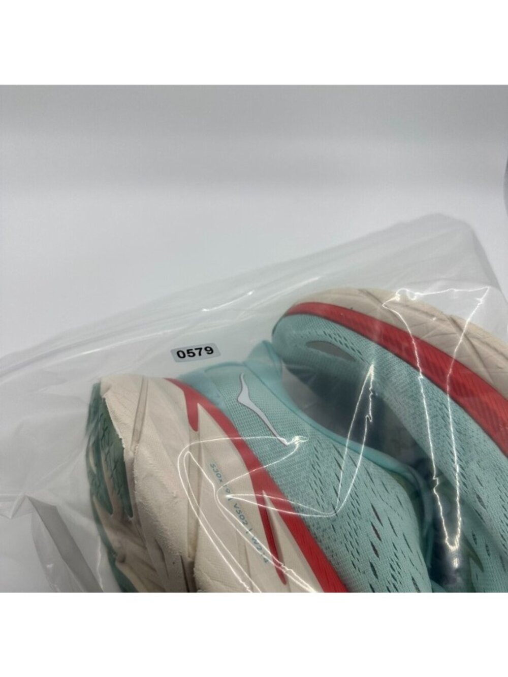 Hoka One One W Clifton 8 Shoes Womens Size 10.5B Blue Red Running Cushioned - Picture 10 of 10